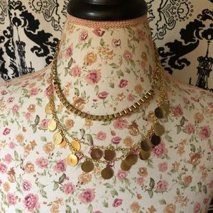 2 gold chains